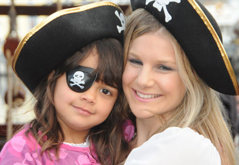 Jolly Roger Pirate Boat Kiddies Parties Image